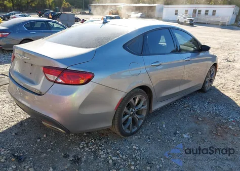 2015 Chrysler 200 S из США, поврежденный, VIN 1C3CCCBG8FN654888